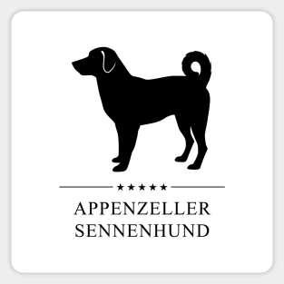 Appenzeller Sennenhund Black Silhouette Sticker